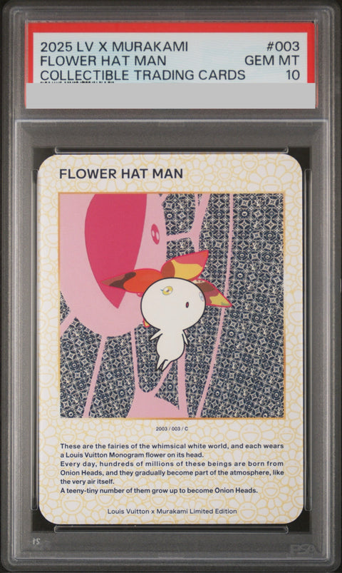 FLOWER HAT MAN #003