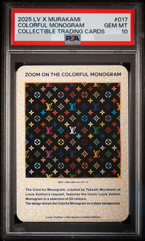 ZOOM ON THE COLORFUL MONOGRAM #017