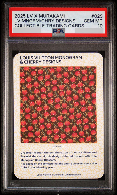 LOUIS VUITTON MONOGRAM &amp; CHERRY DESIGNS #029