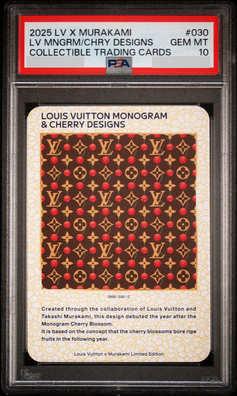 LOUIS VUITTON MONOGRAM &amp; CHERRY DESIGNS #030