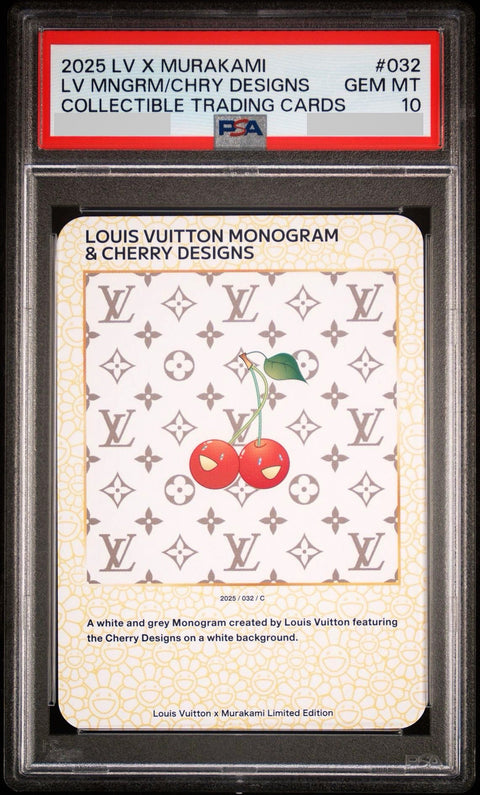 LOUIS VUITTON MONOGRAM &amp; CHERRY DESIGNS #032